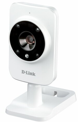 Die D-Link mydlink Home Monitor HD nimmt Bilder auch in der Nacht auf. 