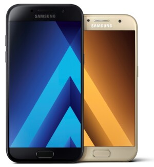 Samsung Galaxy A5 (2017) und A3 (2017): Mittelklasse-Handys mit USB-C