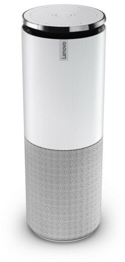 Lenovo Smart Assistant: Sieht ein wenig aus wie Amazon Echo und nutzt auch Alexa. 