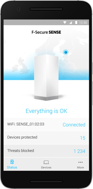 F-Secure-Sense-App informiert Sie und schützt zugleich Smartphone und Tablet.