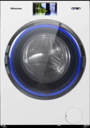 IFA 2017 - Bei den neuen Hisense-Waschmaschinen ist die Steuerung per App möglich. 
