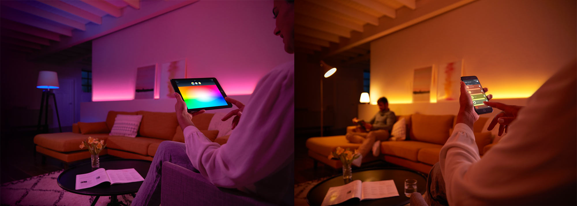 LED Decken Smart RGB Lampe Wand Fußball  Leuchte Google Home Alexa Spiel-Zimmer 