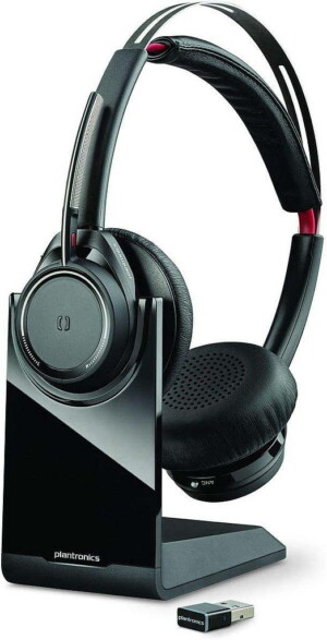 Plantronics Voyager Focus UC B825 Bluetooth-Headset für Homeoffice und Office