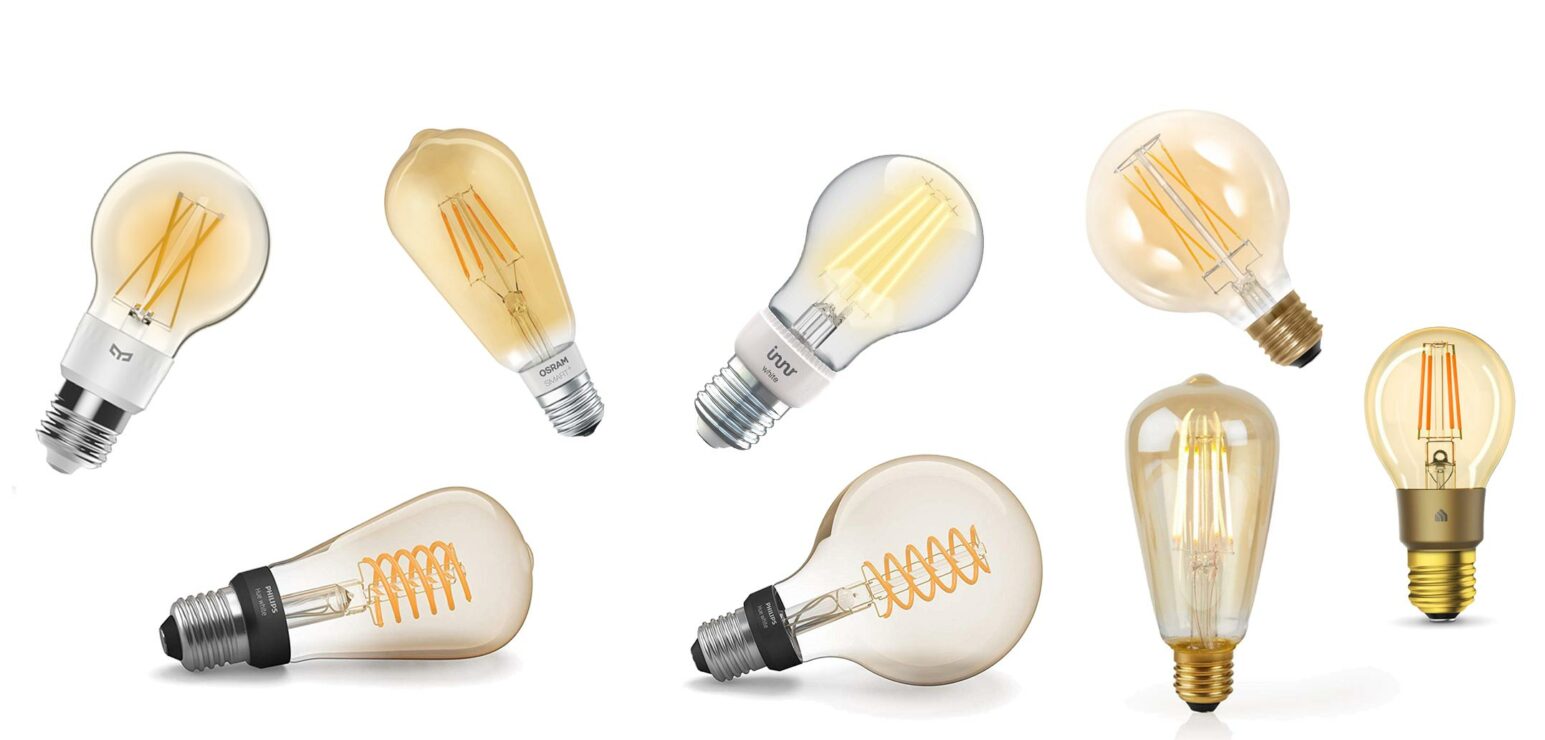 Bestenliste: Top 10 LED-Filament-Lampen mit WLAN (E27)