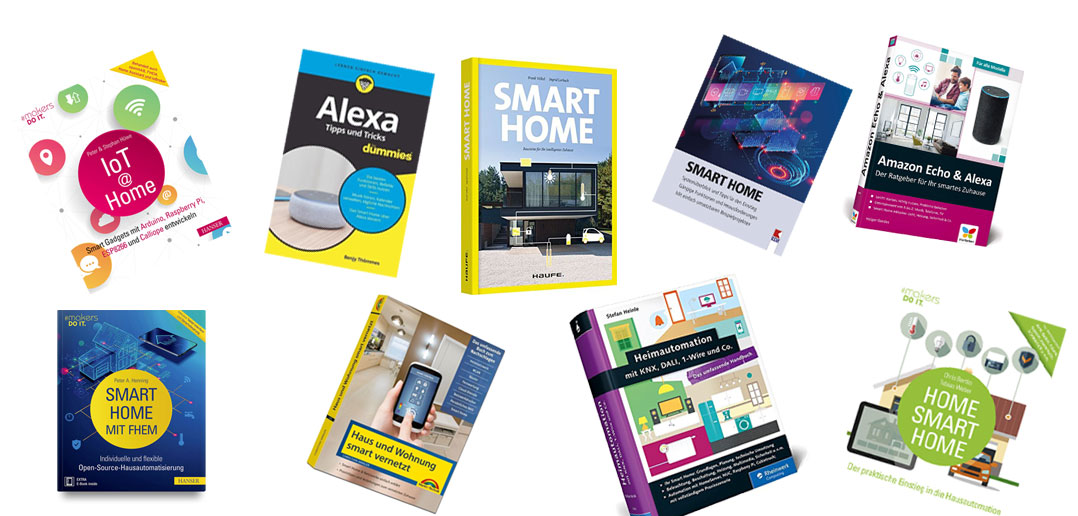 Empfehlung: Die besten Bücher für Smart Home und Heimautomation