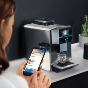 Smarte Kaffeemaschine mit App-Steuerung