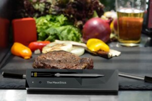 The MeatStick: Drahtloses smartes Grillthermometer mit Bluetooth und App.