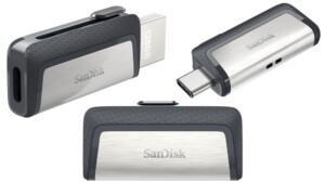 Last Minute Weihnachtsgeschenke: SanDisk Ultra Dual USB-Stick mit Anschlüssen für USB Typ-A und Type-C